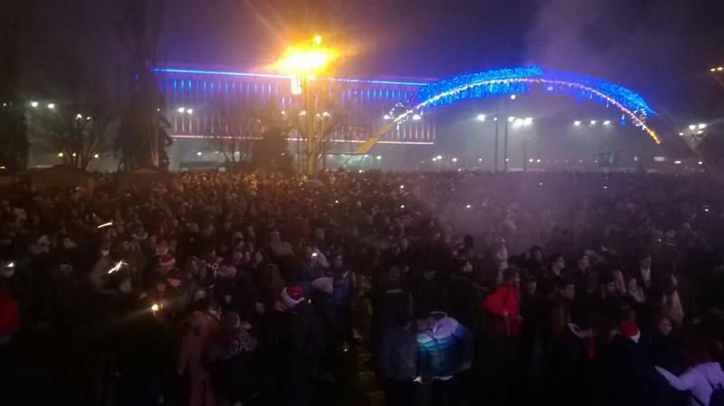 Запорізький  Новорічно-різдвяний фестиваль прощається до наступних свят