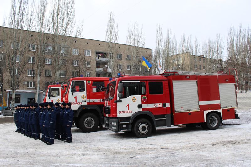 Запорізькі підрозділи ГУ ДСНС отримали нове аварійно-рятувальне обладнання 