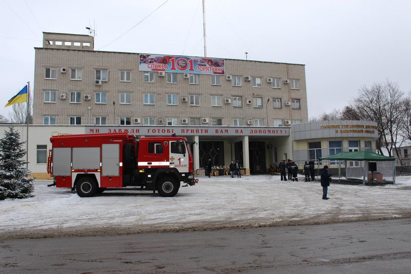 Запорізькі підрозділи ГУ ДСНС отримали нове аварійно-рятувальне обладнання 