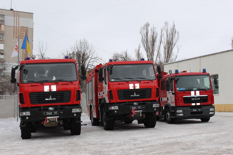 Запорізькі підрозділи ГУ ДСНС отримали нове аварійно-рятувальне обладнання 