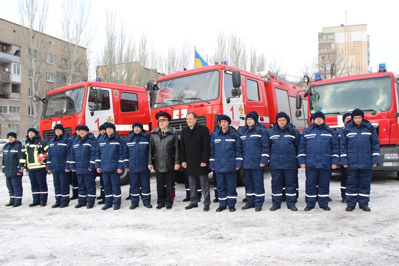 Запорізькі підрозділи ГУ ДСНС отримали нове аварійно-рятувальне обладнання 
