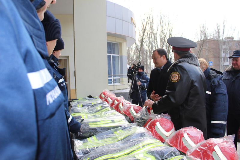 Запорізькі підрозділи ГУ ДСНС отримали нове аварійно-рятувальне обладнання 