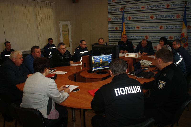 Обласна влада готова до можливого погіршення погодних умов