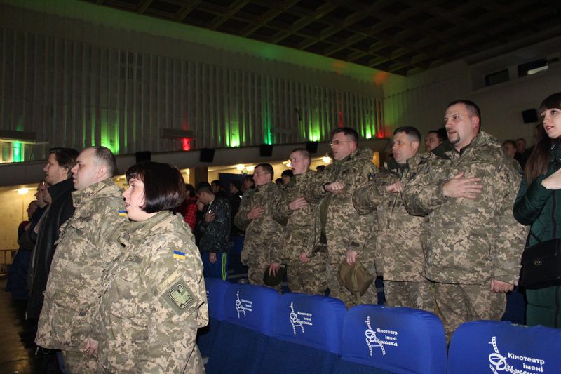 «Добровольці Божої чоти» - в Запоріжжі презентували фільм про кіборгів