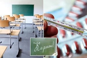 Через захворюваність на грип та ГРІ продовжено карантин у школах