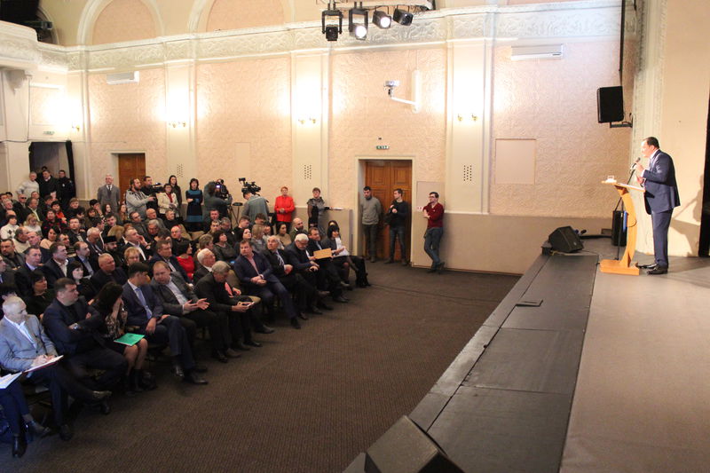 Костянтин Бриль провів публічний звіт перед громадою Запорізької області