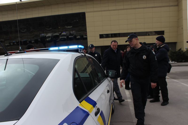 Підрозділи Нацполіції в Запорізькій області отримали нові транспортні засоби