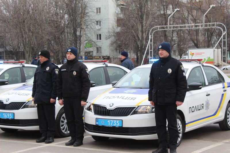 Підрозділи Нацполіції в Запорізькій області отримали нові транспортні засоби