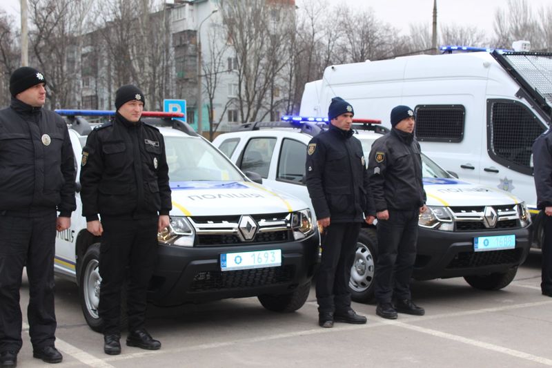 Підрозділи Нацполіції в Запорізькій області отримали нові транспортні засоби