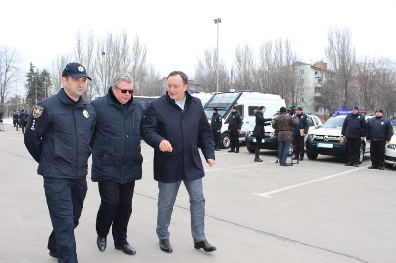 Підрозділи Нацполіції в Запорізькій області отримали нові транспортні засоби
