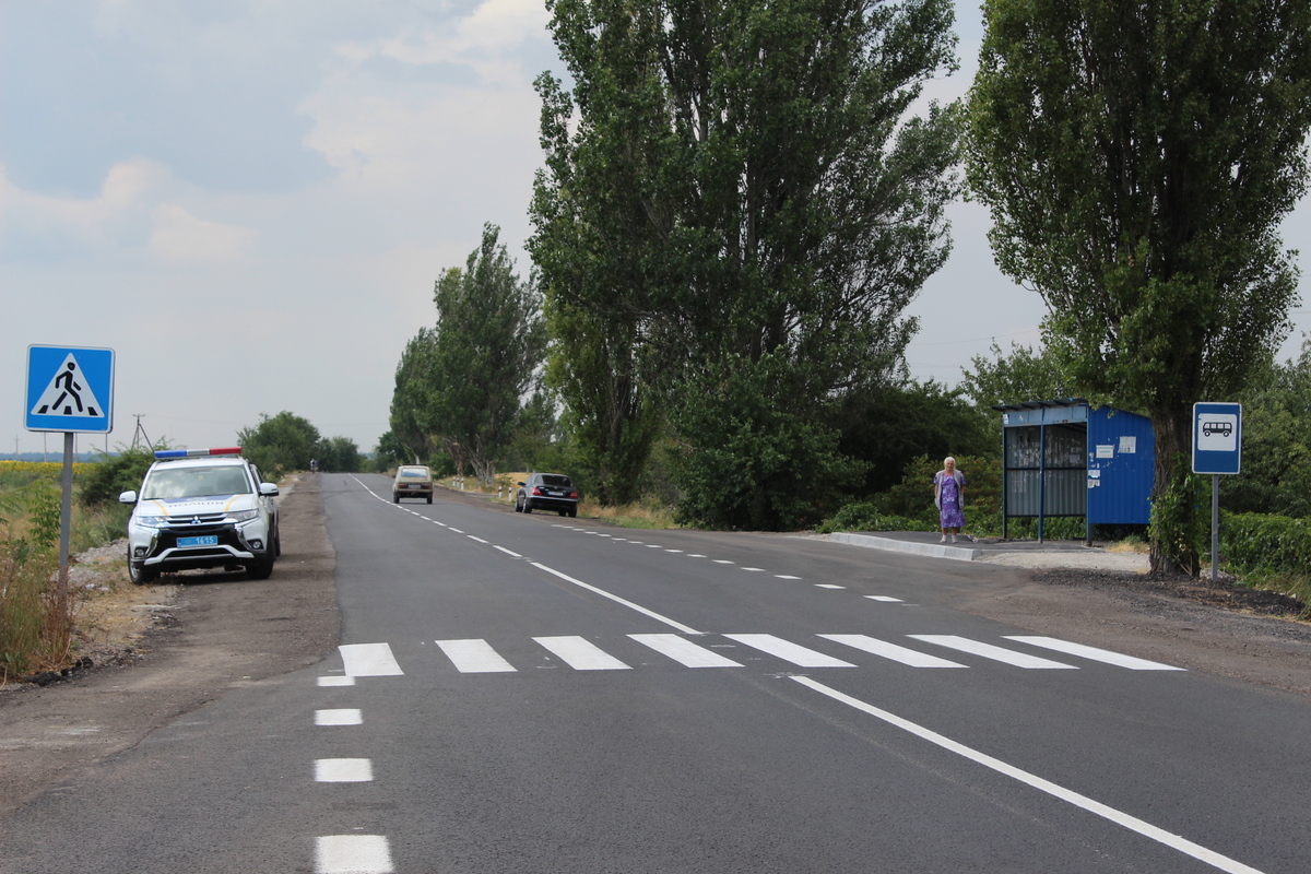 Костянтин Бриль перевірив виконання поточного середнього ремонту на автомобільній дорозі Запоріжжя-Біленьке