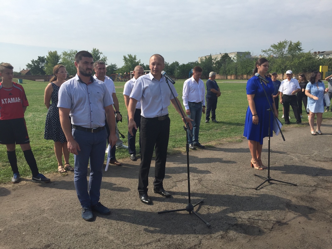 У Гуляйполі відкрився новий футбольний майданчик