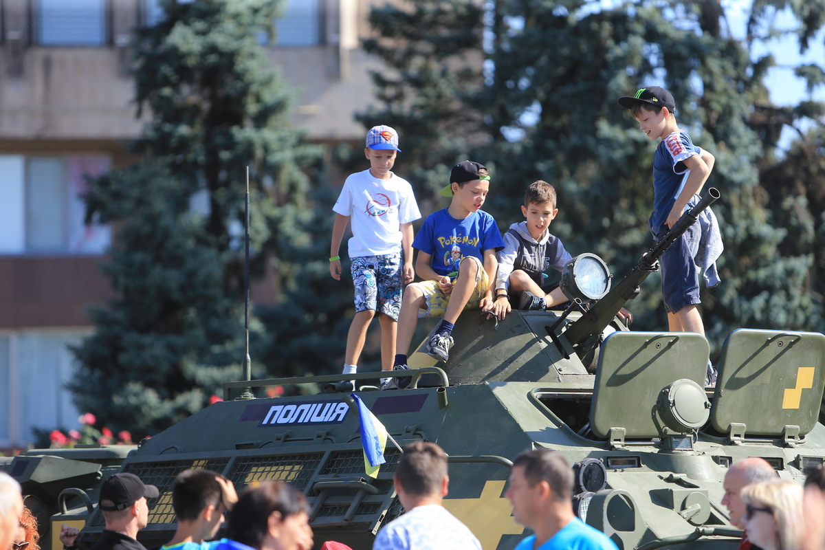 В Запоріжжі проходить святкування Дня Незалежності України   