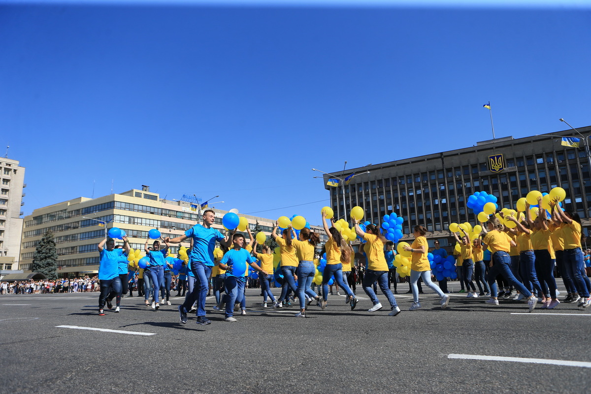 В Запоріжжі проходить святкування Дня Незалежності України   