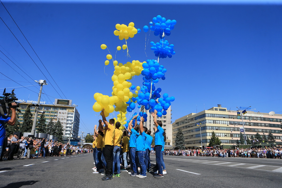 В Запоріжжі проходить святкування Дня Незалежності України   