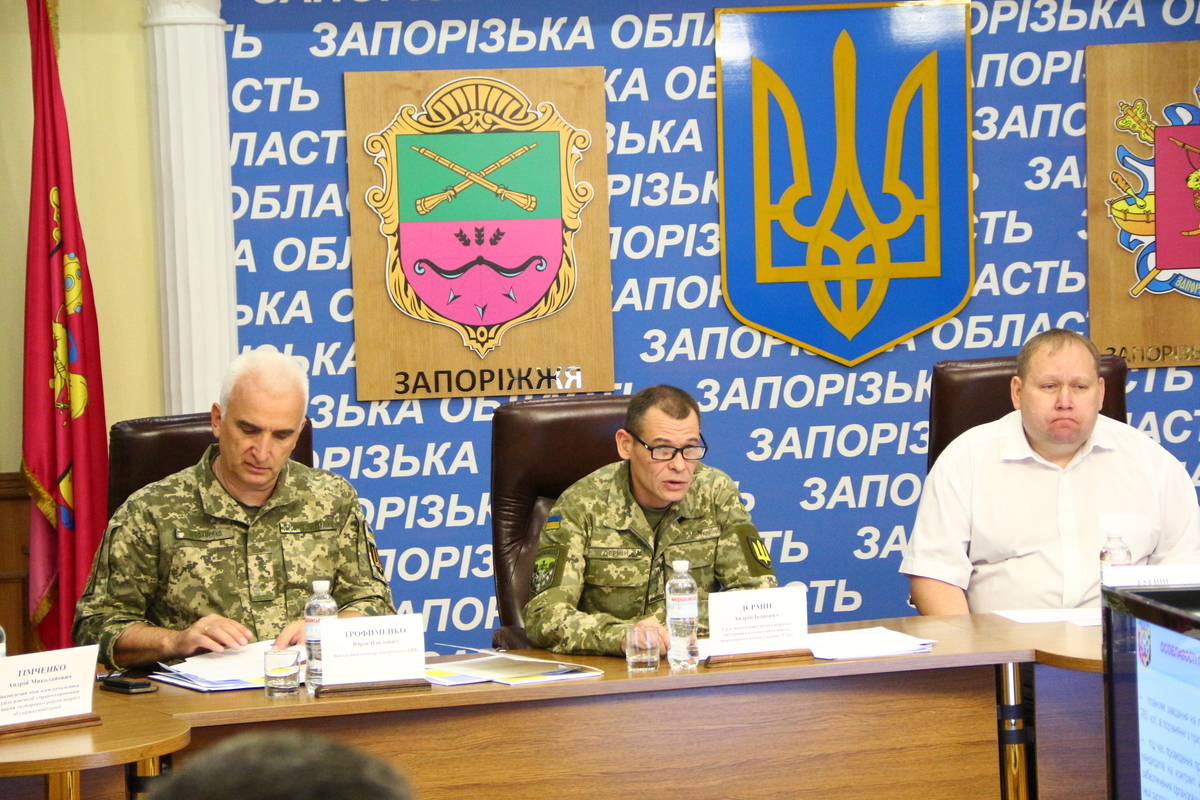 Запорізькі військкомати готові до осіннього призову на строкову службу