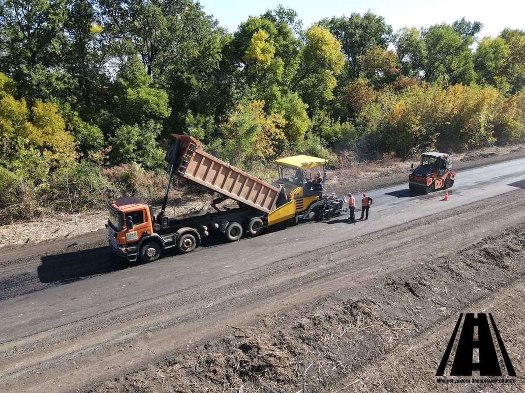 ЦЬОГО РОКУ У ЗАПОРІЗЬКІЙ ОБЛАСТІ БУДЕ ОНОВЛЕНО ПОНАД 330 КМ ДОРІГ ДЕРЖАВНОГО ТА МІСЦЕВОГО ЗНАЧЕННЯ