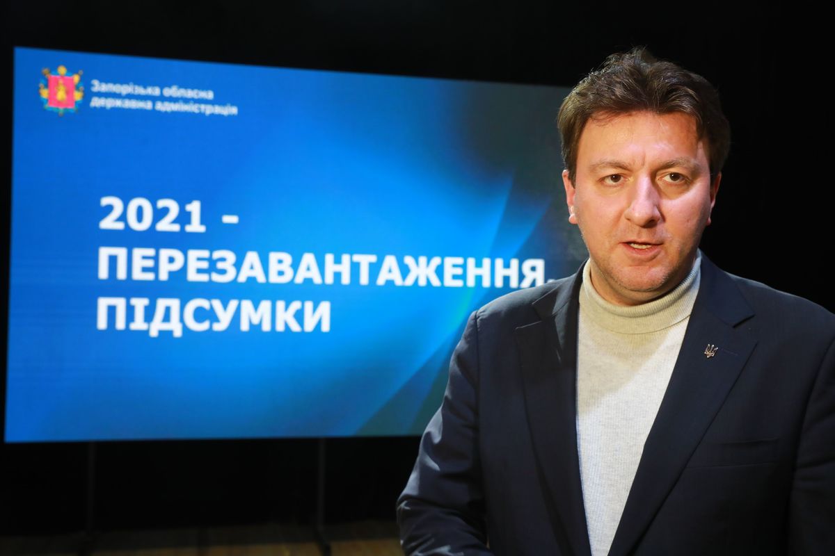 Олександр Старух звітував про рік роботи на посаді голови Запорізької обласної державної адміністрації