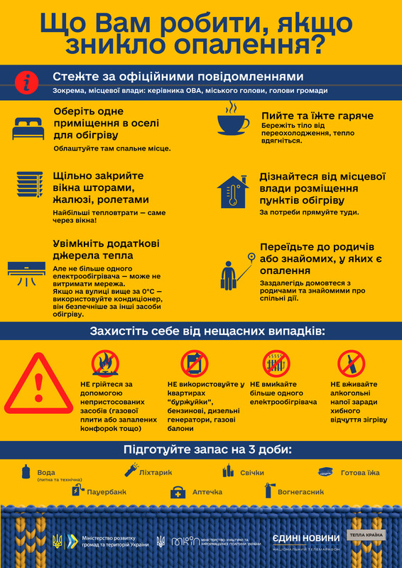 Міністерство розвитку громад та територій України розпочало комунікаційну кампанію «Готуймося!»