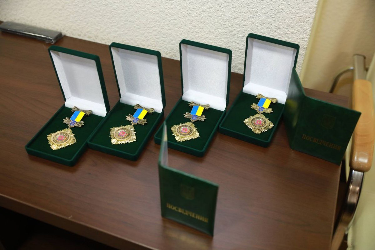 Юрій Малашко відзначив захисників, які боронять небо Запорізької області