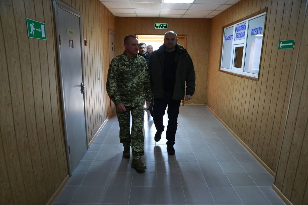 Начальник Запорізької ОВА відвідав військовий структурний підрозділ