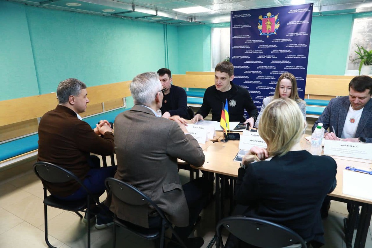 Надзвичайний та Повноважний посол Німеччини в Україні Мартін Єґер відвідав Запоріжжя – обговорили подальшу співпрацю